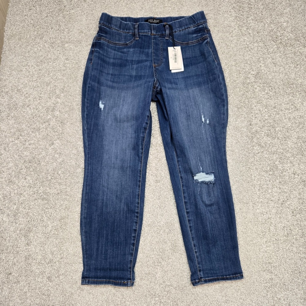 Judy Blue Women's 14W Jegging Boyfriend Fit Pull On Stretch High Waist‎ NEW